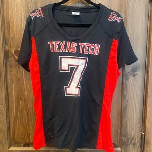 Rivalry Threads Texas Tech Women's Black and Red Jersey